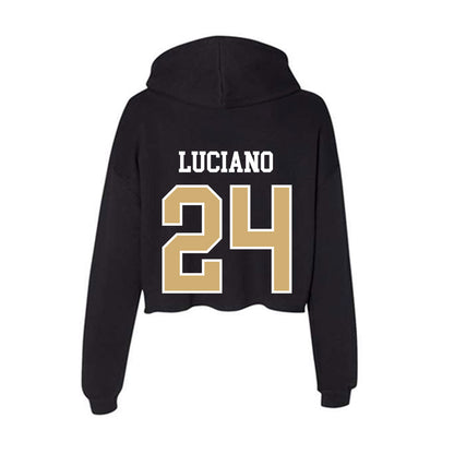 Vanderbilt - NCAA Women's Lacrosse : Caylin Luciano - Classic Shersey Women's Crop Fleece Hooded Sweatshirt-1