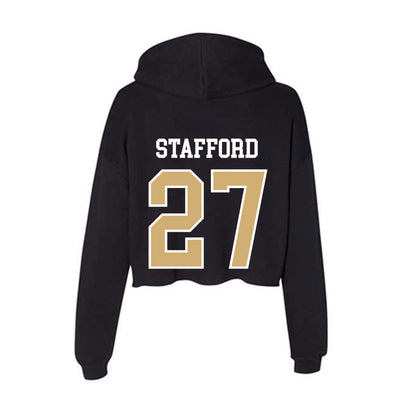 Vanderbilt - NCAA Women's Soccer : Olivia Stafford - Women's Crop Fleece Hoodie-1