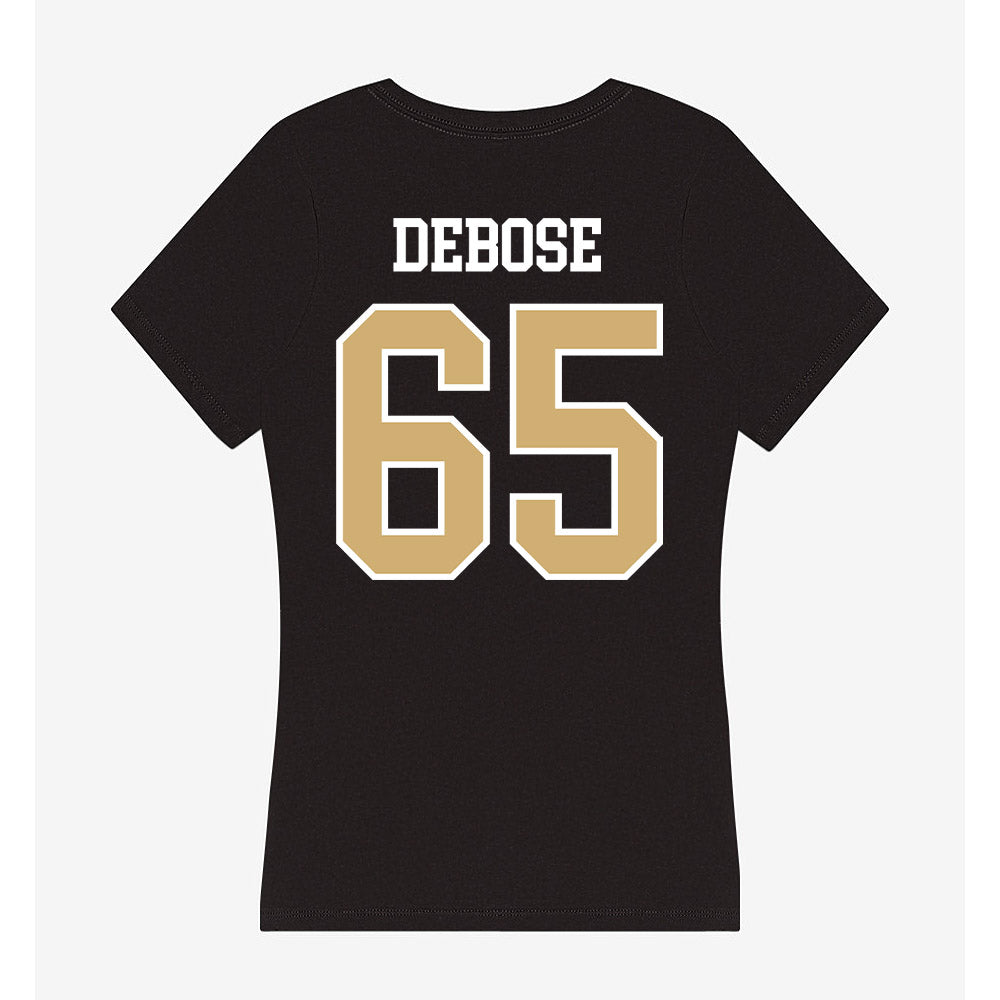 Vanderbilt - NCAA Football : Micah DeBose - Women's V-Neck T-Shirt-1