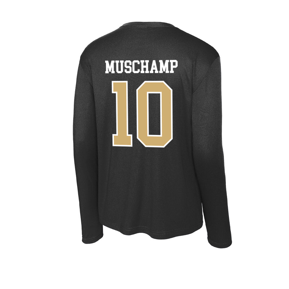 Vanderbilt - NCAA Football : Whit Muschamp - Activewear Long Sleeve T-Shirt-1