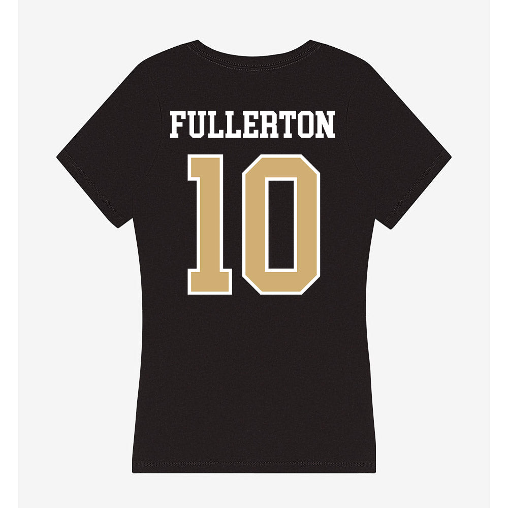 Vanderbilt - NCAA Women's Soccer : Melania Fullerton - Women's V-Neck T-Shirt-1