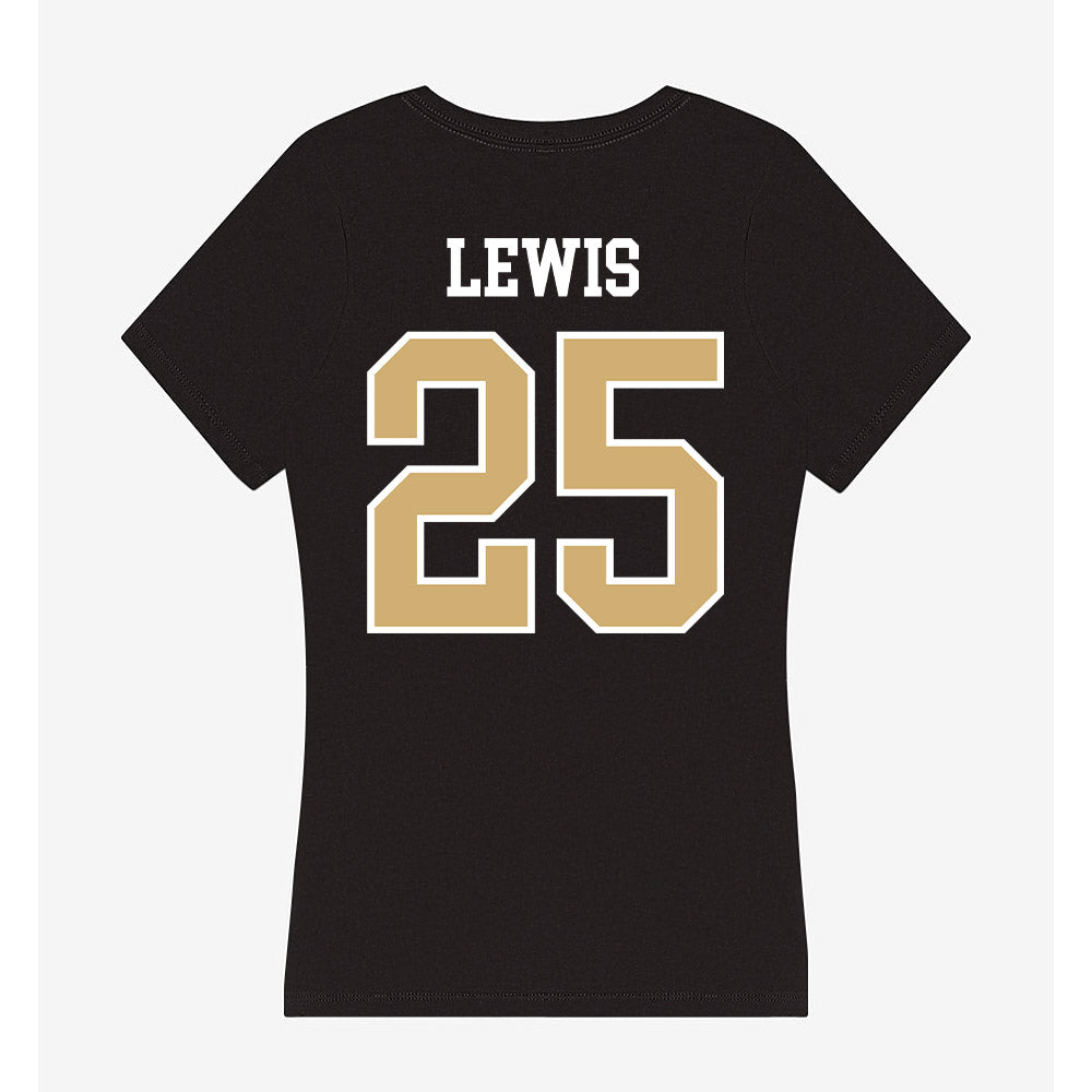 Vanderbilt - NCAA Football : Mason Lewis - Women's V-Neck T-Shirt-1