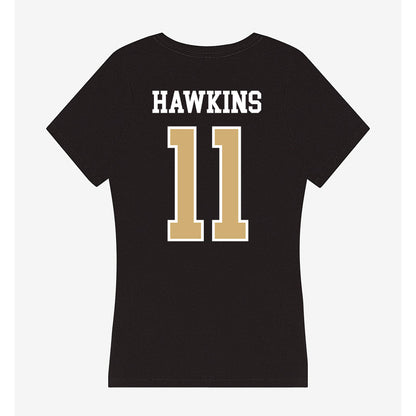 Vanderbilt - NCAA Men's Basketball : Mav Hawkins - Women's V-Neck T-Shirt-1