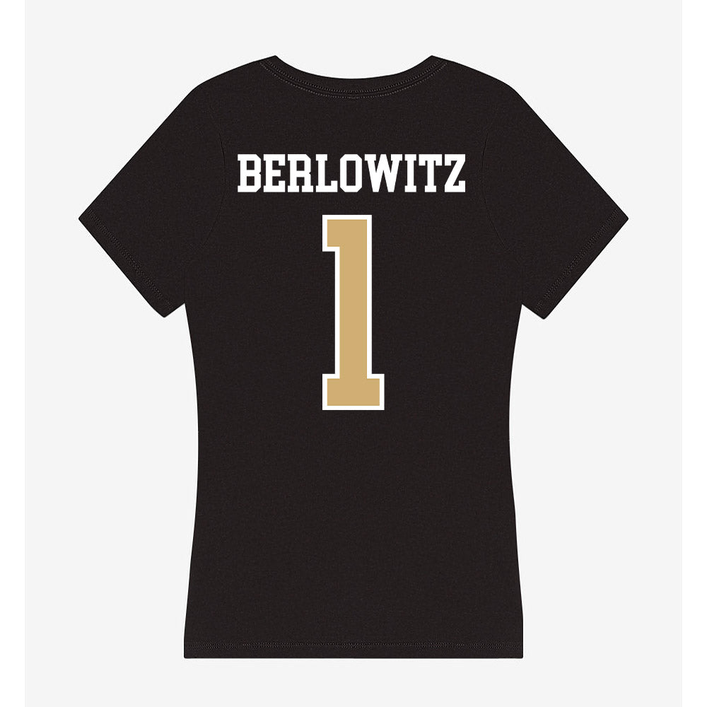 Vanderbilt - NCAA Football : Blaze Berlowitz - Women's V-Neck T-Shirt-1