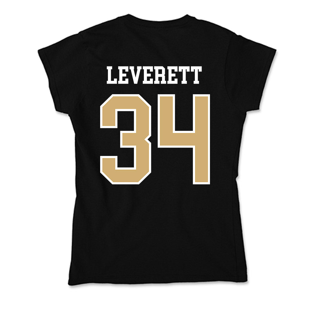 Vanderbilt - NCAA Men's Basketball : Jayden Leverett - Soft Style Women’s T-Shirt-1