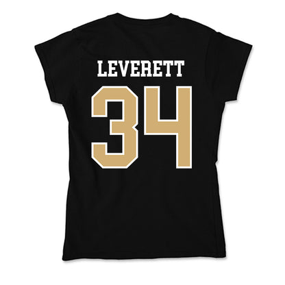 Vanderbilt - NCAA Men's Basketball : Jayden Leverett - Soft Style Women’s T-Shirt-1