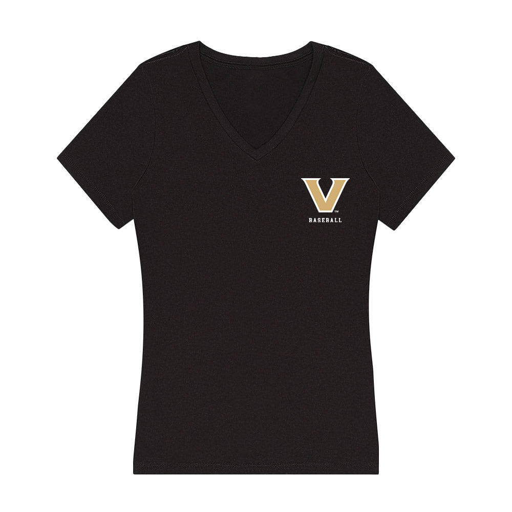 Vanderbilt - NCAA Baseball : Chris Maldonado - Women's V-Neck T-Shirt-0
