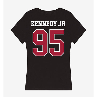 Arkansas - NCAA Football : Anthony Kennedy jr - Women's V-Neck T-Shirt-1