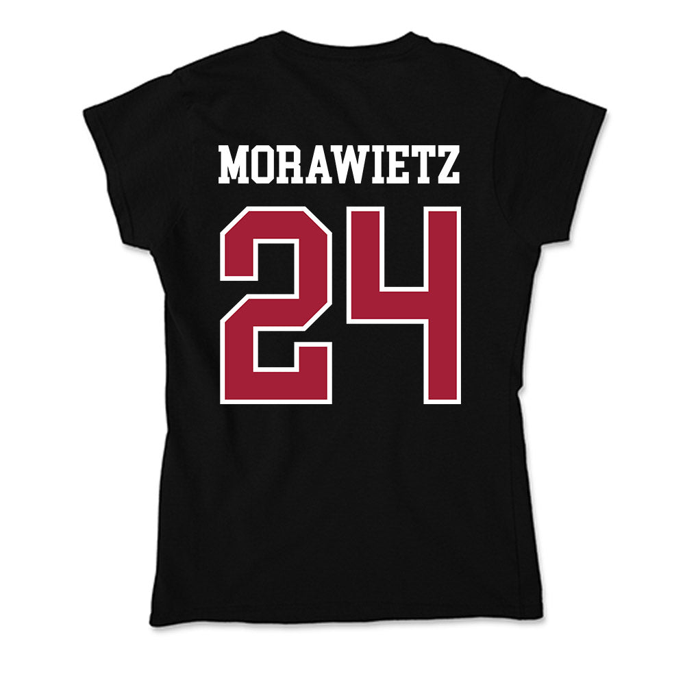 Arkansas - NCAA Women's Soccer : Kayla Morawietz - Soft Style Women’s T-Shirt-1