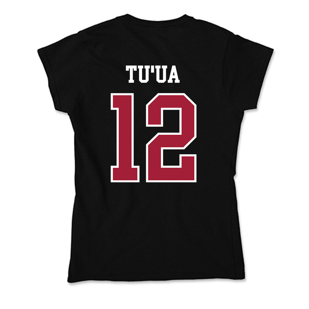 Arkansas - NCAA Women's Soccer : Vailana Tu'ua - Soft Style Women’s T-Shirt-1