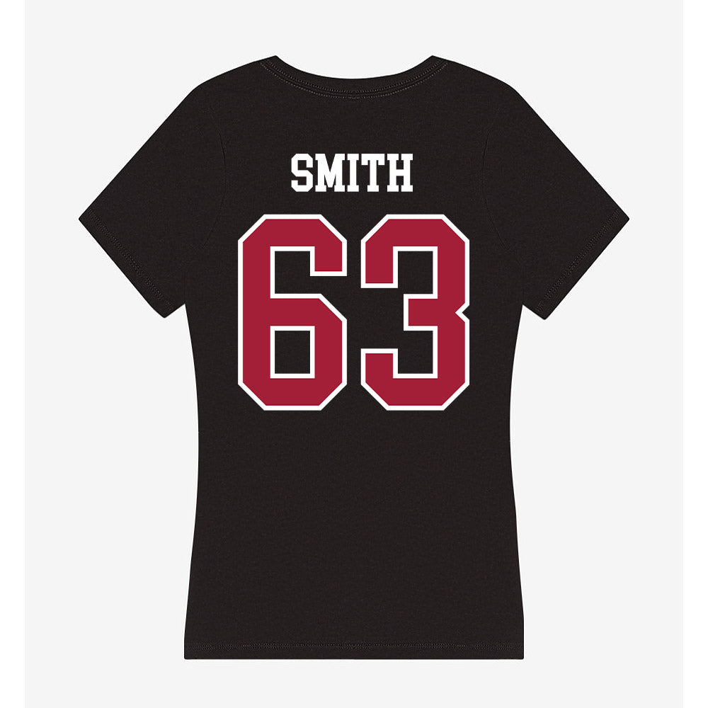 Arkansas - NCAA Football : Hugh Smith - Women's V-Neck T-Shirt-1