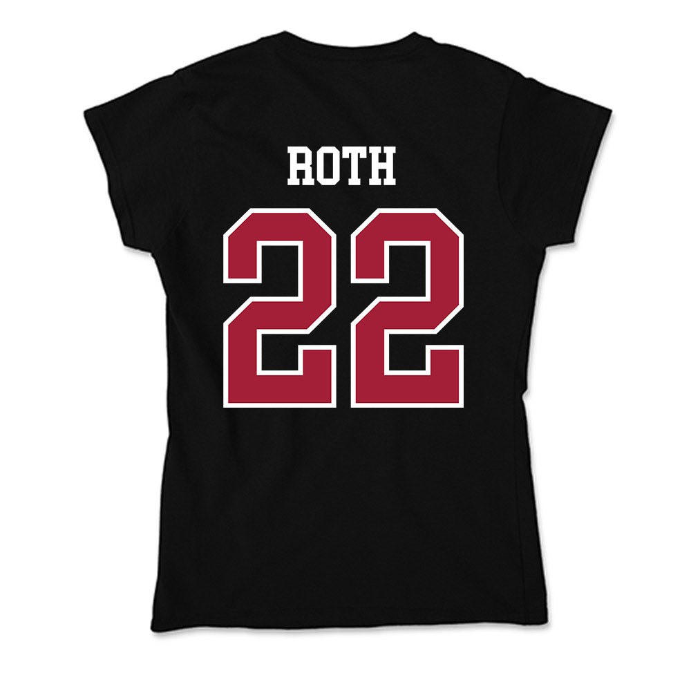 Arkansas - NCAA Women's Volleyball : Ava Roth - Soft Style Women’s T-Shirt-1