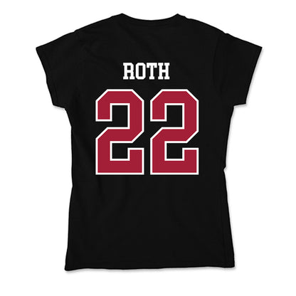 Arkansas - NCAA Women's Volleyball : Ava Roth - Soft Style Women’s T-Shirt-1