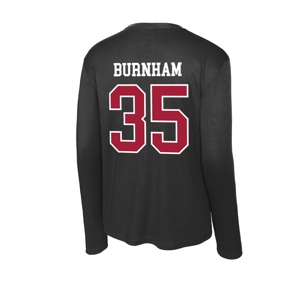 Arkansas - NCAA Baseball : Ty Burnham - Activewear Long Sleeve T-Shirt-1