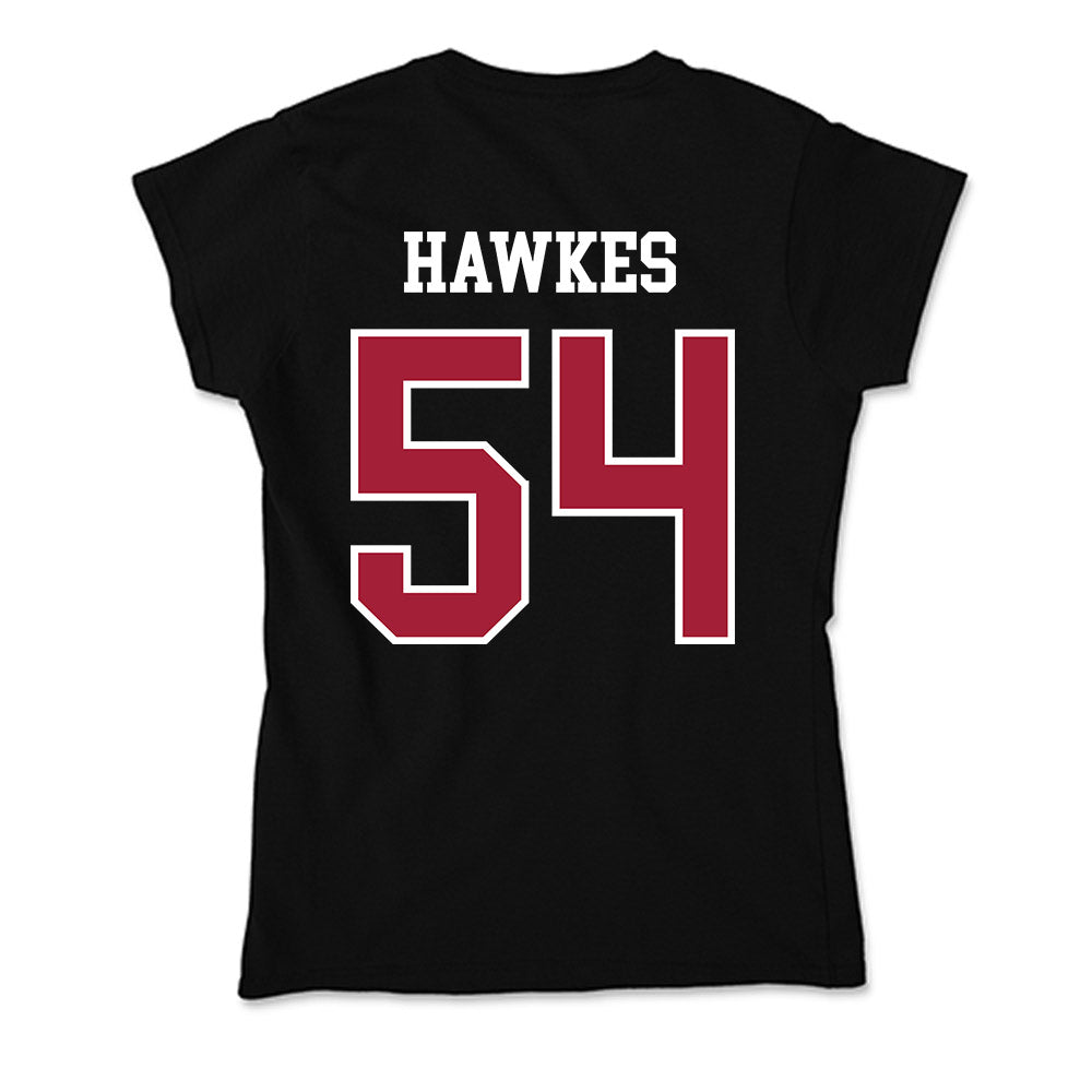 Arkansas - NCAA Football : Adam Hawkes - Soft Style Women’s T-Shirt-1