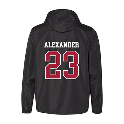 Arkansas - NCAA Women's Volleyball : Aleki Alexander - Windbreaker-1