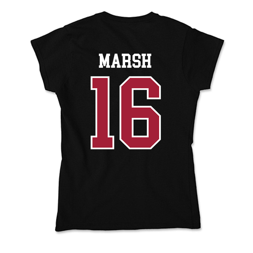Arkansas - NCAA Football : Kourtlan Marsh - Soft Style Women’s T-Shirt-1