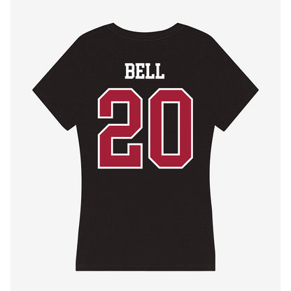 Arkansas - NCAA Softball : Tianna Bell - Women's V-Neck T-Shirt-1