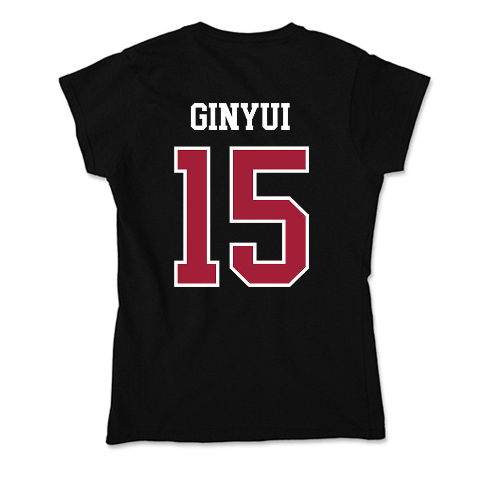 Arkansas - NCAA Football : Nsongbeh Ginyui - Soft Style Women’s T-Shirt-1