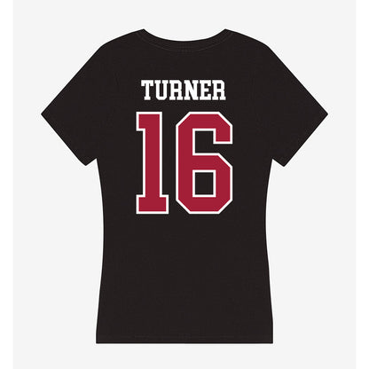 Arkansas - NCAA Baseball : Christian Turner - Women's V-Neck T-Shirt-1