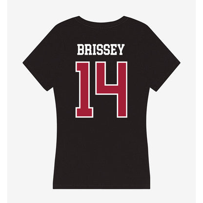 Arkansas - NCAA Baseball : Mark Brissey - Women's V-Neck T-Shirt-1