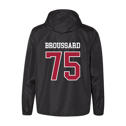 Arkansas - NCAA Football : Kavion Broussard - Windbreaker-1