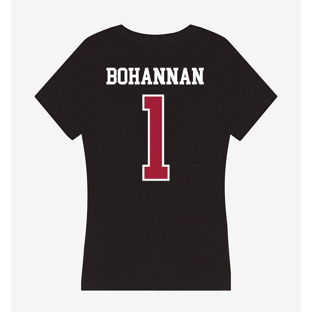 Arkansas - NCAA Women's Volleyball : Laci Bohannan - Women's V-Neck T-Shirt-1
