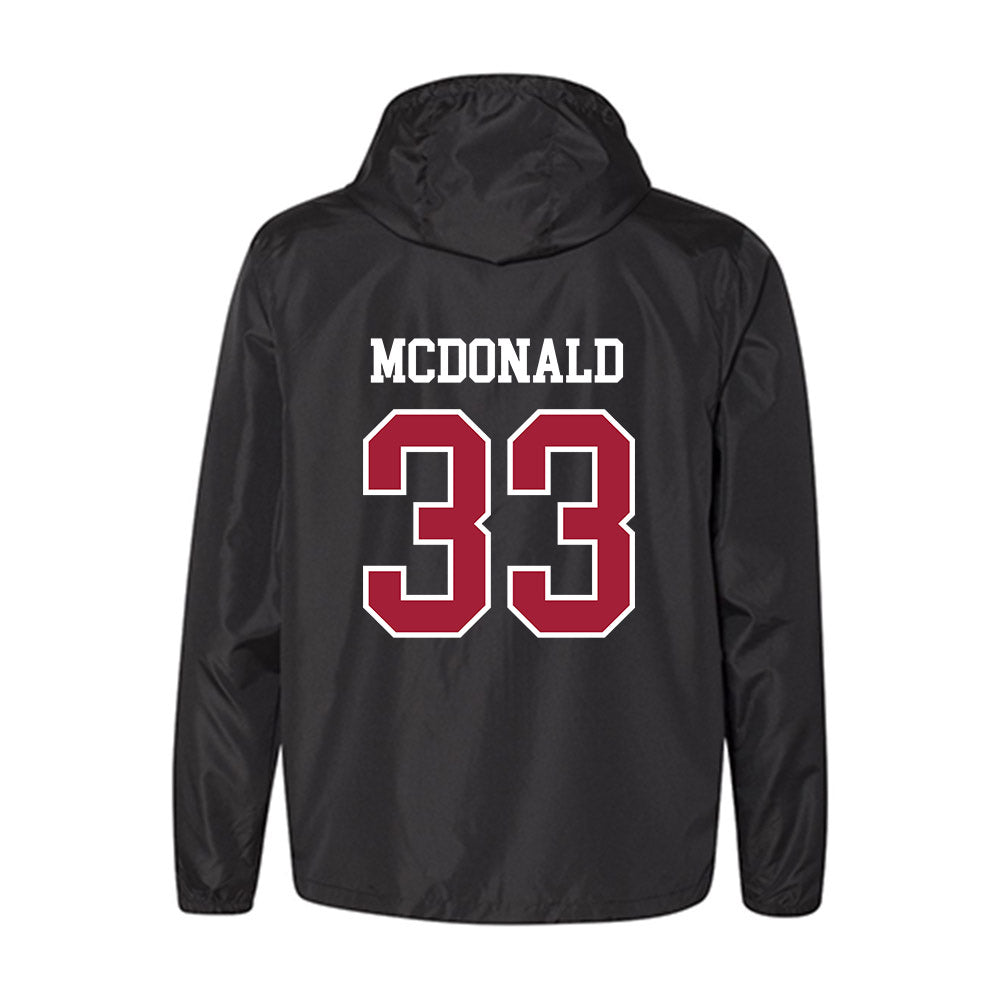 Arkansas - NCAA Women's Soccer : Madden McDonald - Windbreaker-1