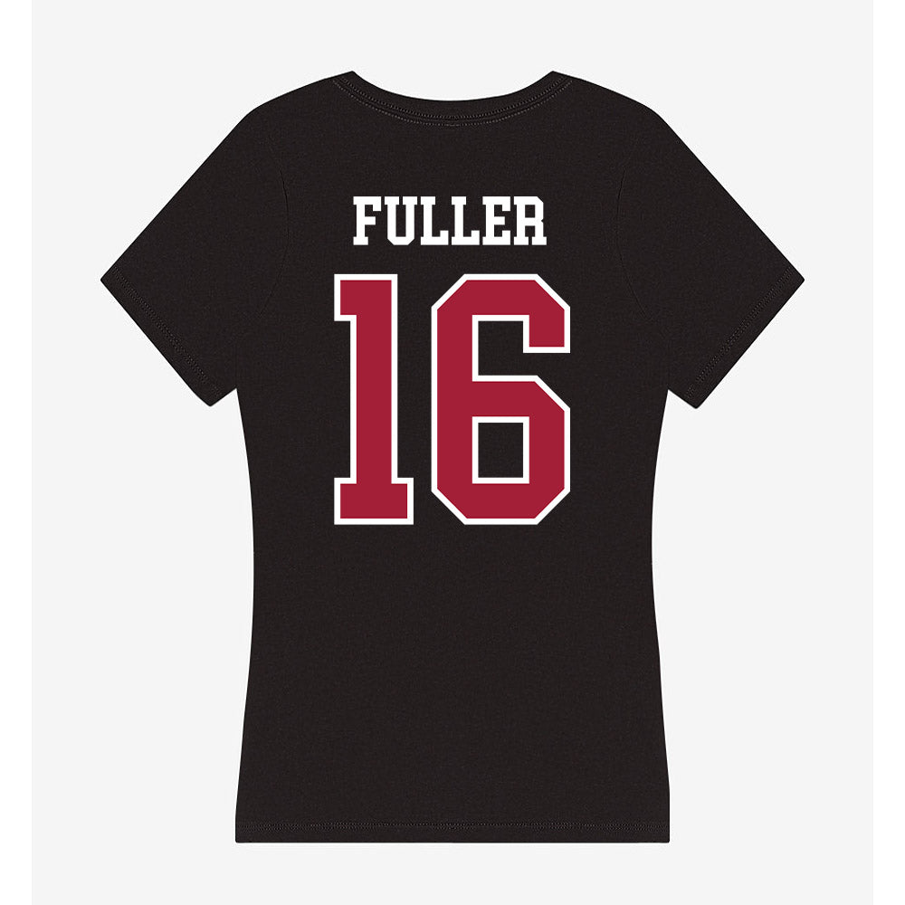 Arkansas - NCAA Football : Braeden Fuller - Women's V-Neck T-Shirt-1