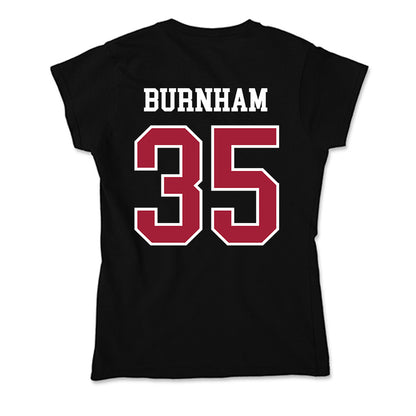 Arkansas - NCAA Baseball : Ty Burnham - Soft Style Women’s T-Shirt-1