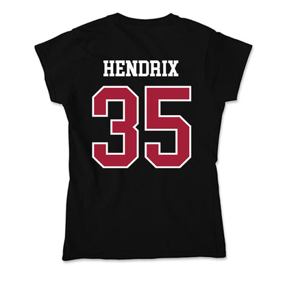 Arkansas - NCAA Football : Hutson Hendrix - Soft Style Women’s T-Shirt-1