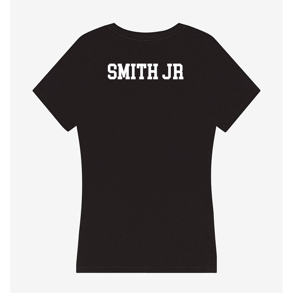 Arkansas - NCAA Men's Basketball : Jordan Smith Jr - Women's V-Neck T-Shirt-1