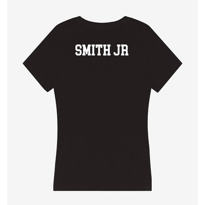 Arkansas - NCAA Men's Basketball : Jordan Smith Jr - Women's V-Neck T-Shirt-1