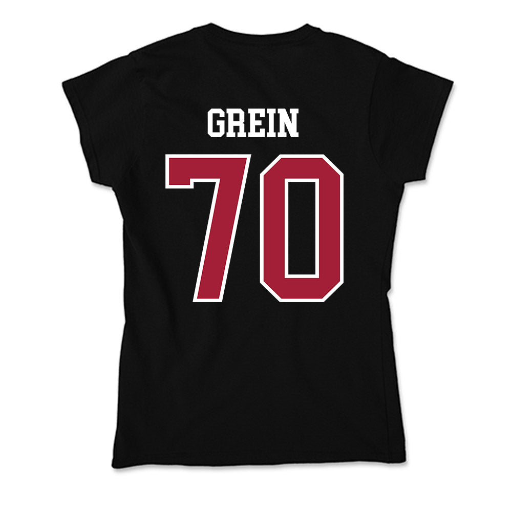 Arkansas - NCAA Football : Dan Grein - Soft Style Women’s T-Shirt-1