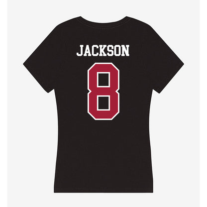 Arkansas - NCAA Football : Phoenix Jackson - Women's V-Neck T-Shirt-1