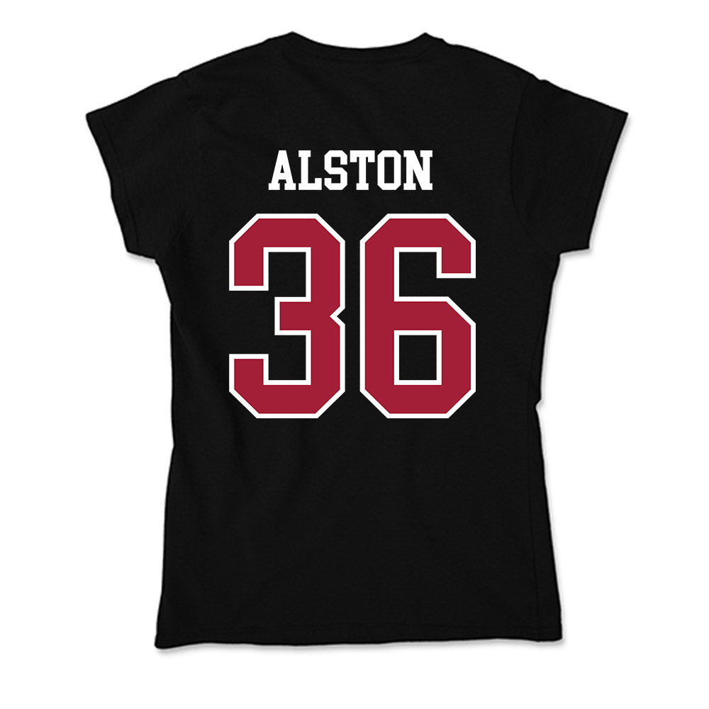 Arkansas - NCAA Football : Brian Alston - Soft Style Women’s T-Shirt-1