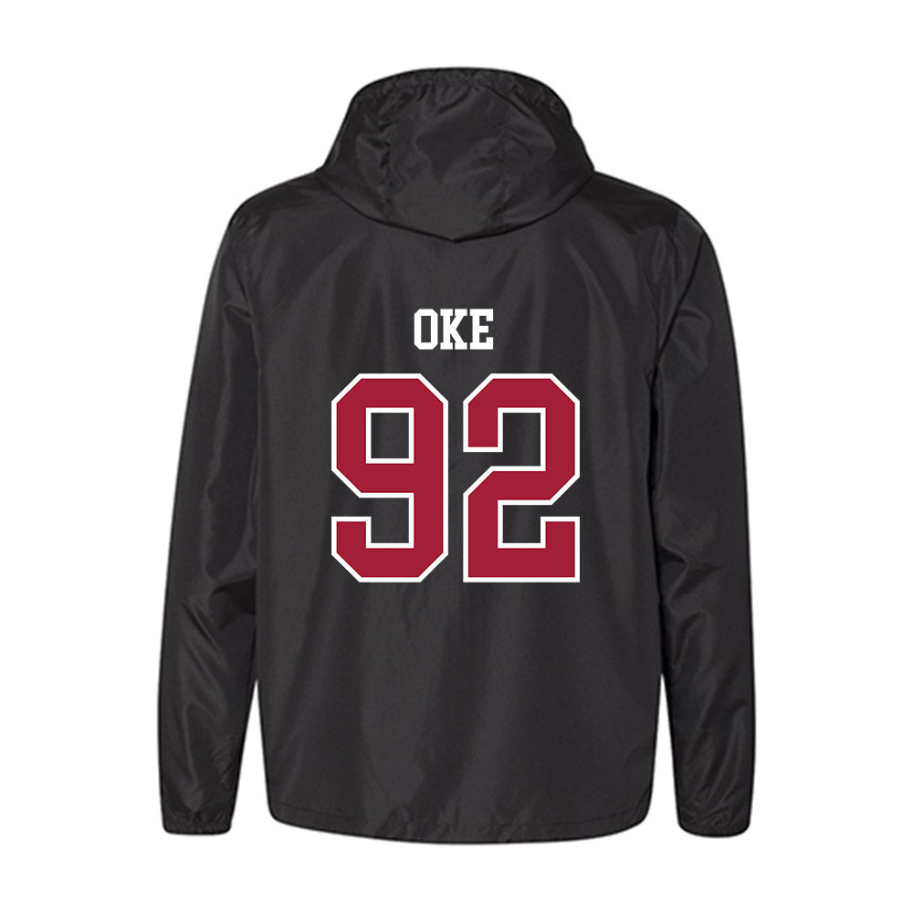 Arkansas - NCAA Football : David Oke - Windbreaker-1