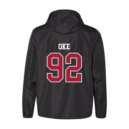 Arkansas - NCAA Football : David Oke - Windbreaker-1