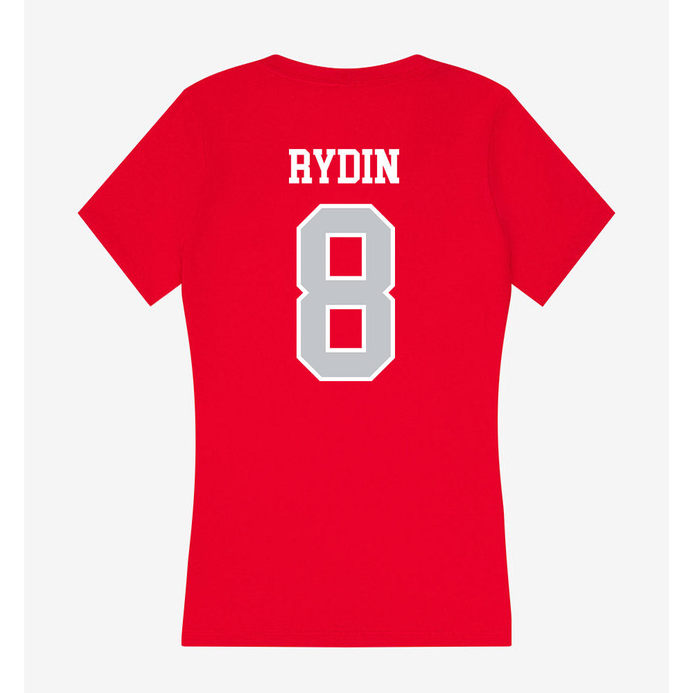 Gonzaga - NCAA Women's Soccer : Anna Rydin - Women's V-Neck T-Shirt-1