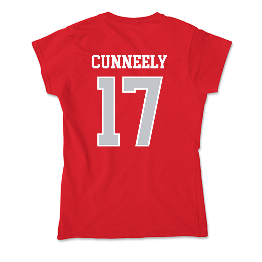 Gonzaga - NCAA Baseball : Michael Cunneely - Soft Style Women’s T-Shirt-1