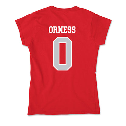 Gonzaga - NCAA Men's Basketball : Cade Orness - Soft Style Women’s T-Shirt-1