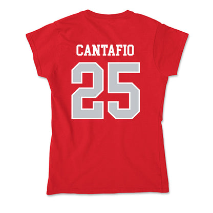 Gonzaga - NCAA Men's Soccer : Dylan Cantafio - Soft Style Women’s T-Shirt-1