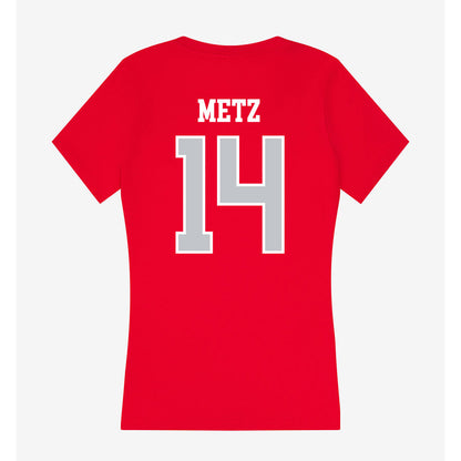 Gonzaga - NCAA Men's Basketball : Alonzo Metz - Women's V-Neck T-Shirt-1