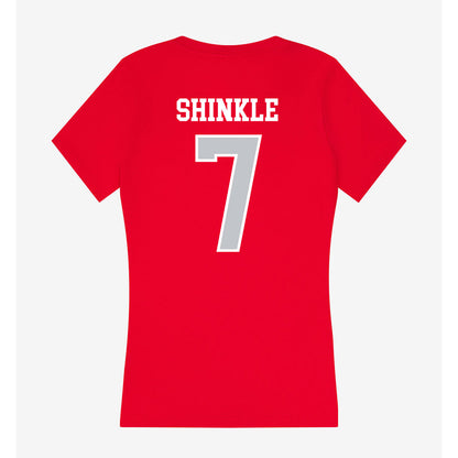Gonzaga - NCAA Baseball : Bo Shinkle - Women's V-Neck T-Shirt-1