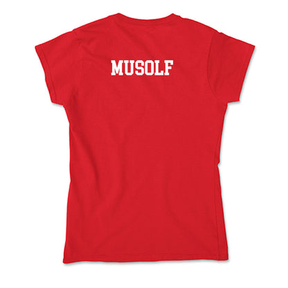Gonzaga - NCAA Women's Rowing : Gigi Musolf - Soft Style Women’s T-Shirt-1