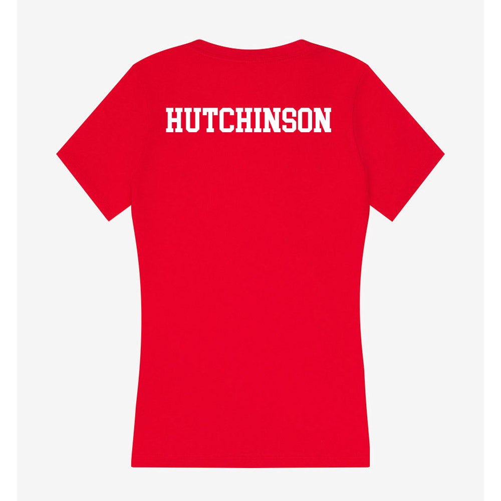 Gonzaga - NCAA Men's Tennis : James Hutchinson - Women's V-Neck T-Shirt-1