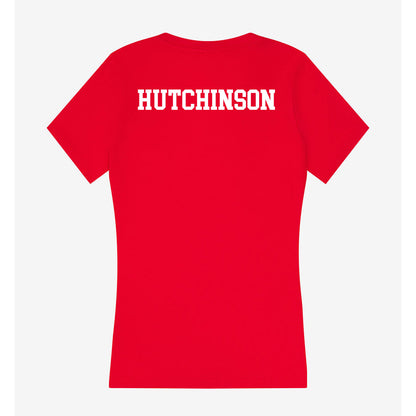 Gonzaga - NCAA Men's Tennis : James Hutchinson - Women's V-Neck T-Shirt-1