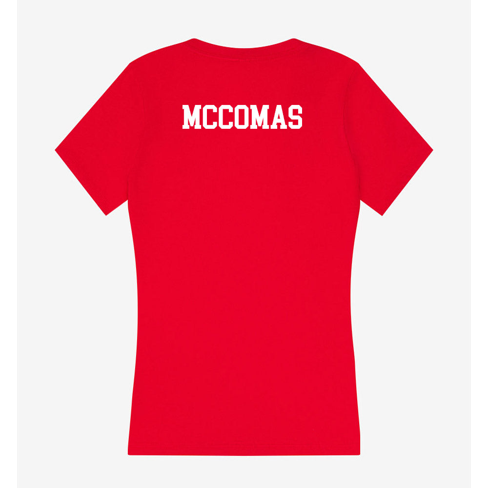 Gonzaga - NCAA Men's Rowing : Patrick McComas - Women's V-Neck T-Shirt-1