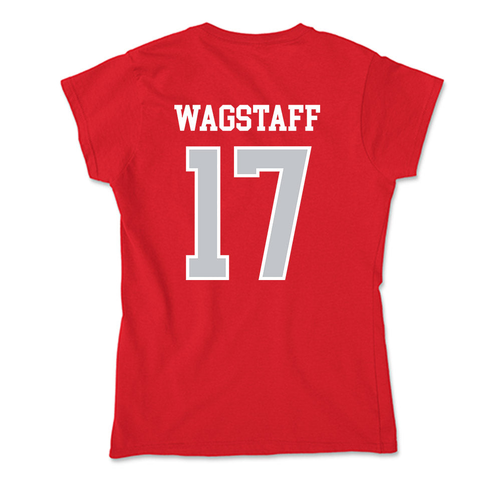 Gonzaga - NCAA Women's Volleyball : Claire Wagstaff - Soft Style Women’s T-Shirt-1