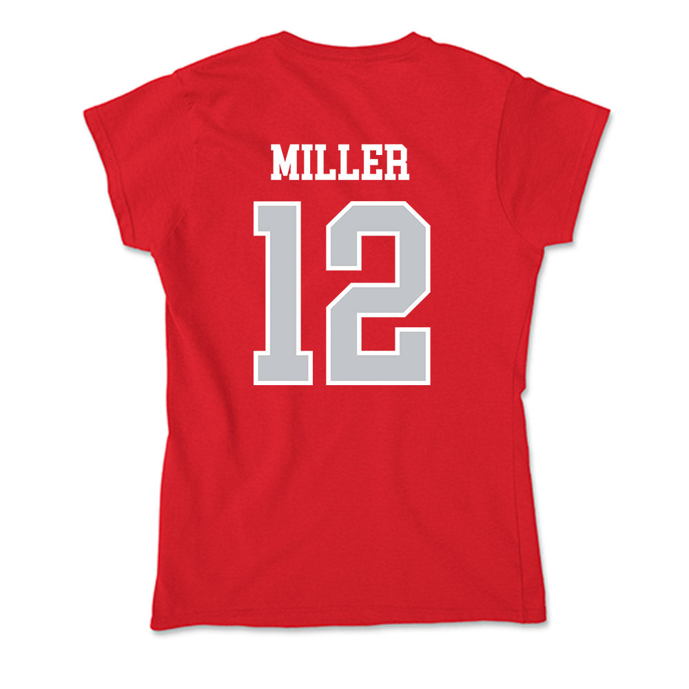 Gonzaga - NCAA Baseball : Peyton Miller - Soft Style Women’s T-Shirt-1
